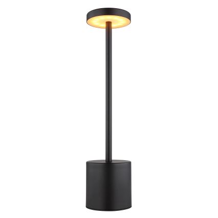 Globo - LED регулируема настолна лампа с докосване LED/1,2W/3,7V 2000K/3500K/7000K 1200 mAh USB черна