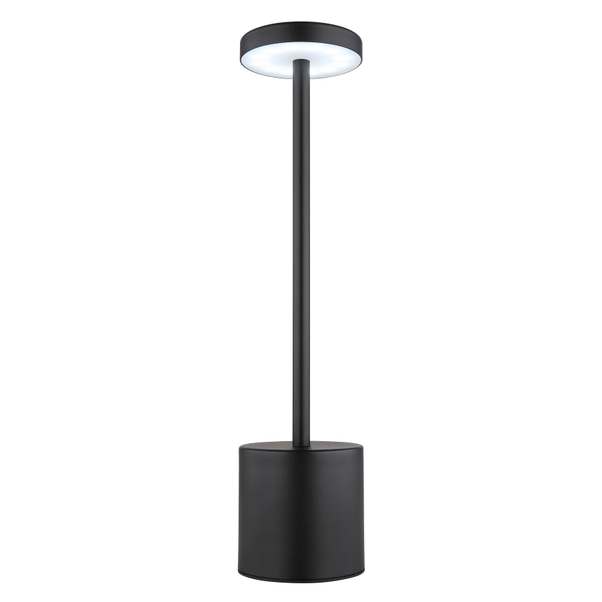 Globo - LED регулируема настолна лампа с докосване LED/1,2W/3,7V 2000K/3500K/7000K 1200 mAh USB черна