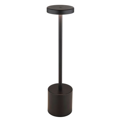 Globo - LED регулируема настолна лампа с докосване LED/1,2W/3,7V 2000K/3500K/7000K 1200 mAh USB черна
