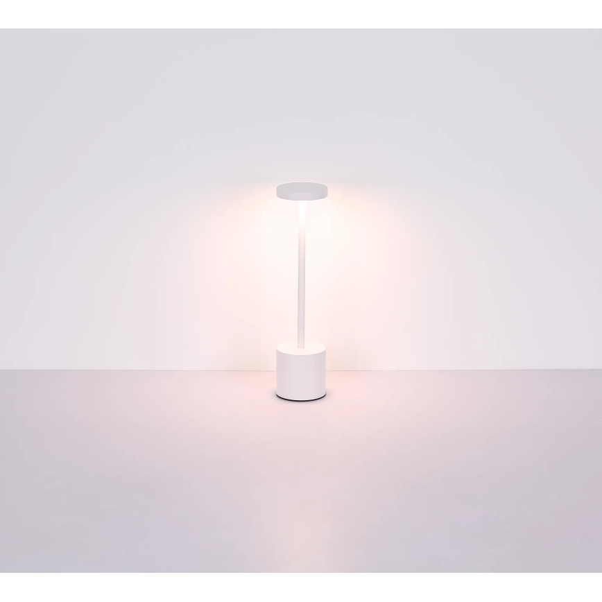 Globo - LED Димируема сензорна настолна лампа LED/1,2W/3,7V 2000K/3500K/7000K 1200 mAh USB бял