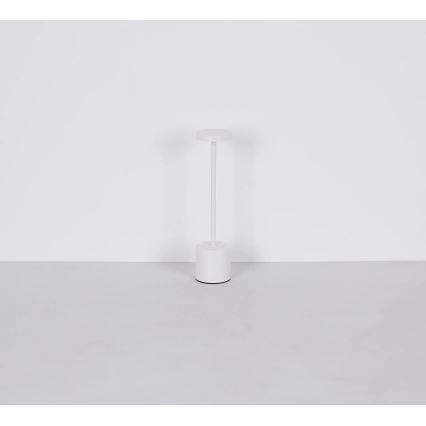 Globo - LED Димируема сензорна настолна лампа LED/1,2W/3,7V 2000K/3500K/7000K 1200 mAh USB бял