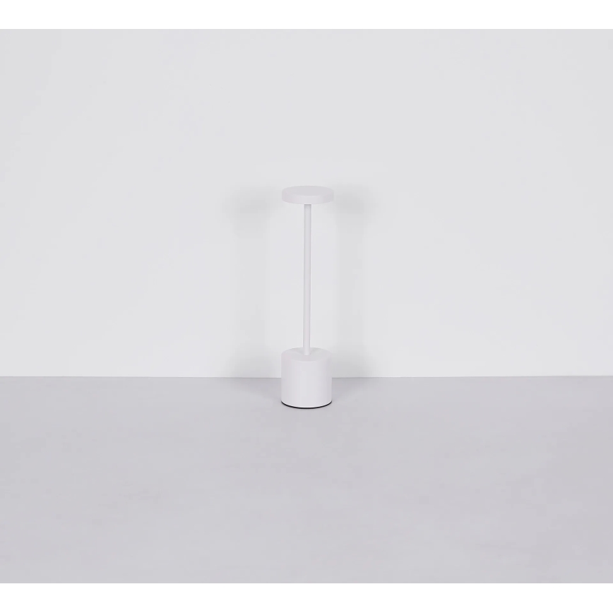 Globo - LED Димируема сензорна настолна лампа LED/1,2W/3,7V 2000K/3500K/7000K 1200 mAh USB бял