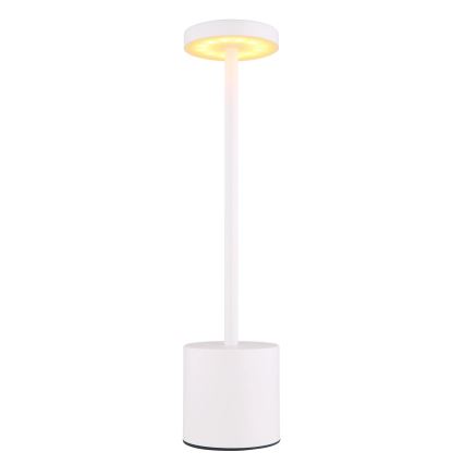 Globo - LED Димируема сензорна настолна лампа LED/1,2W/3,7V 2000K/3500K/7000K 1200 mAh USB бял