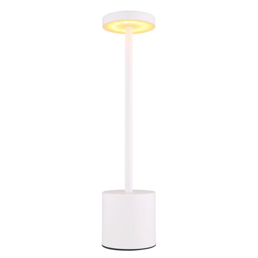 Globo - LED Димируема сензорна настолна лампа LED/1,2W/3,7V 2000K/3500K/7000K 1200 mAh USB бял