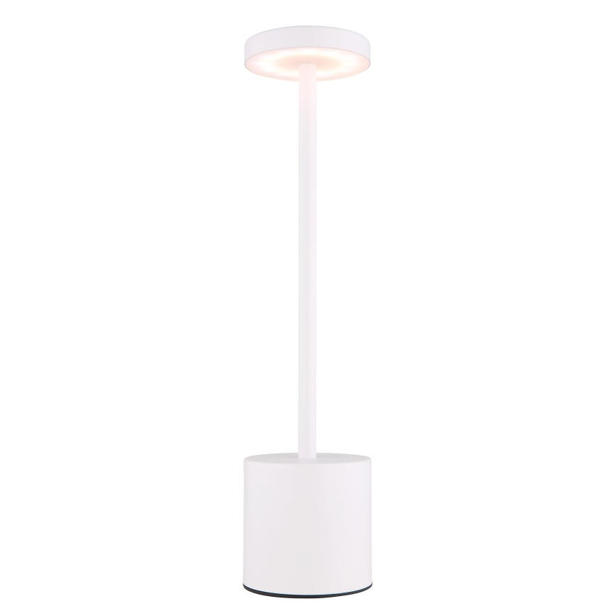 Globo - LED Димируема сензорна настолна лампа LED/1,2W/3,7V 2000K/3500K/7000K 1200 mAh USB бял