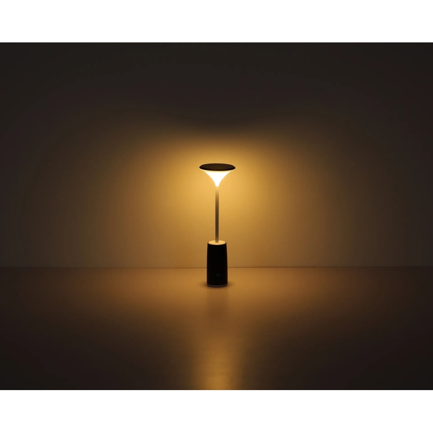 Globo - LED Димируема акумулаторна настолна сензорна лампа LED/1,2W/3,7V 3000K 1500mAh черен