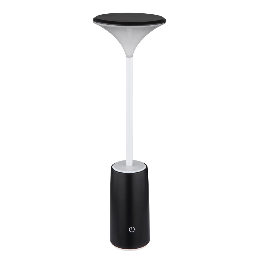 Globo - LED Димируема акумулаторна настолна сензорна лампа LED/1,2W/3,7V 3000K 1500mAh черен