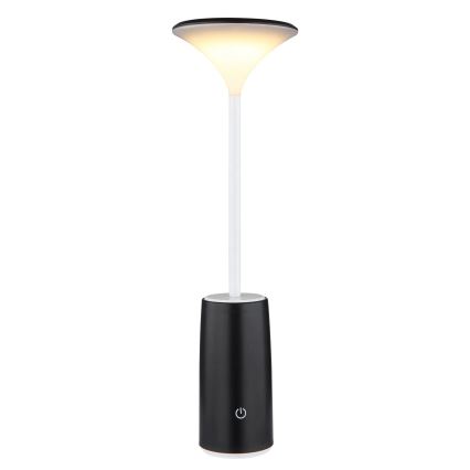 Globo - LED Димируема акумулаторна настолна сензорна лампа LED/1,2W/3,7V 3000K 1500mAh черен