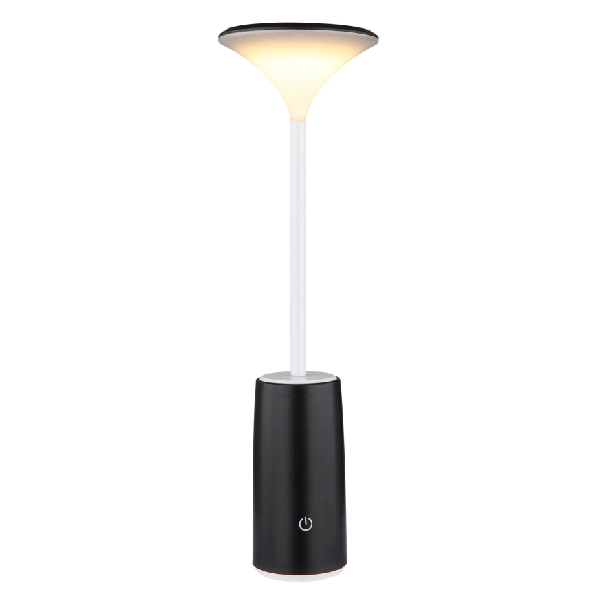 Globo - LED Димируема акумулаторна настолна сензорна лампа LED/1,2W/3,7V 3000K 1500mAh черен
