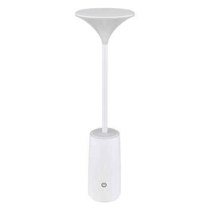Globo - LED Димируема акумулаторна настолна сензрона лампа LED/1,2W/3,7V 3000K 1500mAh бял