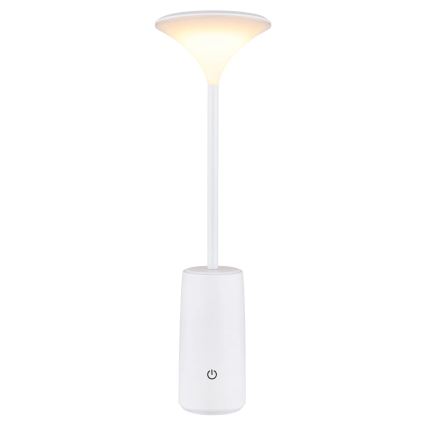 Globo - LED Димируема акумулаторна настолна сензрона лампа LED/1,2W/3,7V 3000K 1500mAh бял
