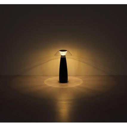Globo - LED Димируема акумулаторна настолна сензорна лампа LED/1W/3,7V 3000K 1200mAh черен
