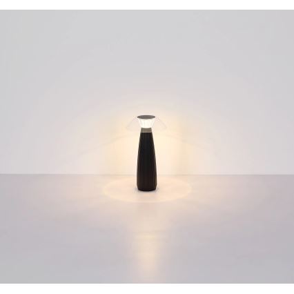 Globo - LED Димируема акумулаторна настолна сензорна лампа LED/1W/3,7V 3000K 1200mAh черен