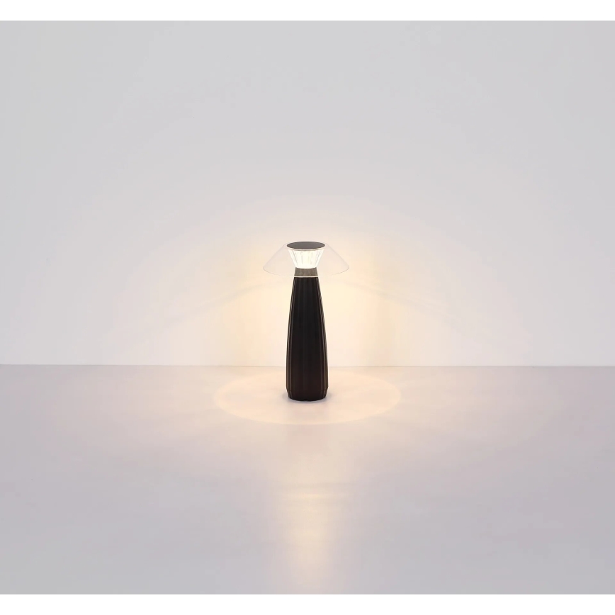 Globo - LED Димируема акумулаторна настолна сензорна лампа LED/1W/3,7V 3000K 1200mAh черен