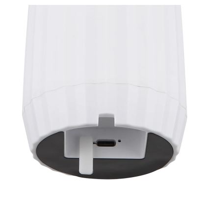 Globo - LED Димируема акумулаторна настолна сензорна лампа LED/1W/3,7V 3000K 1200mAh бял