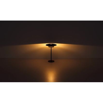 Globo - LED Екстериорна акумулаторна сензорна настолна лампа LED/3W/3,7V 1800/2700/3000K IP44 1800 mAh сив