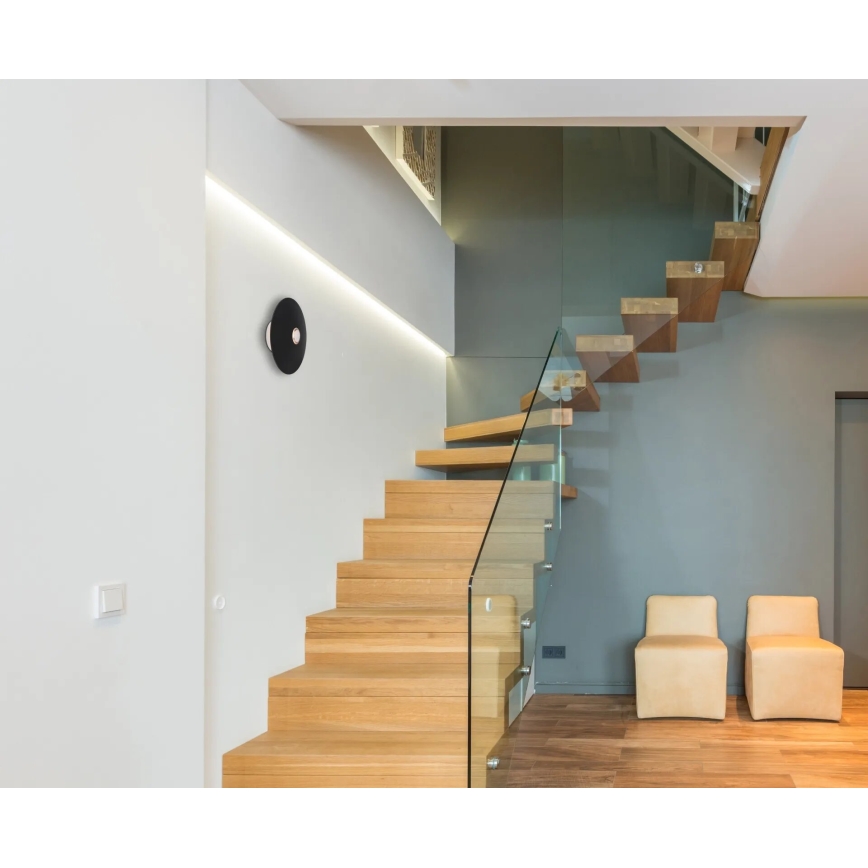 Globo - LED Външна презареждаща се настолна лампа с докосване LED/3W/3,7V 1800/2700/3000K IP44 1800 mAh черна