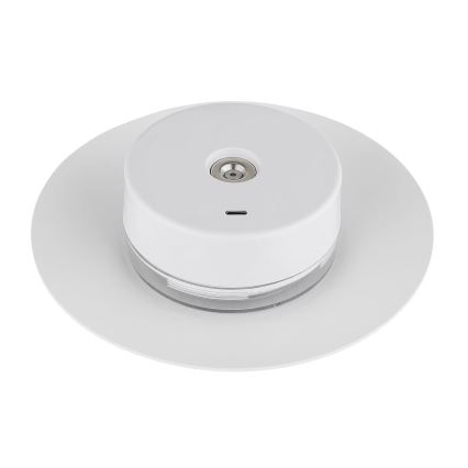 Globo - LED Екстериорна акумулаторна сензорна настолна лампа LED/3W/3,7V 1800/2700/3000K IP44 1800 mAh бял