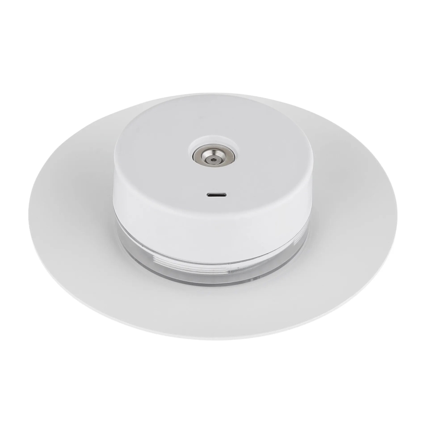 Globo - LED Екстериорна акумулаторна сензорна настолна лампа LED/3W/3,7V 1800/2700/3000K IP44 1800 mAh бял