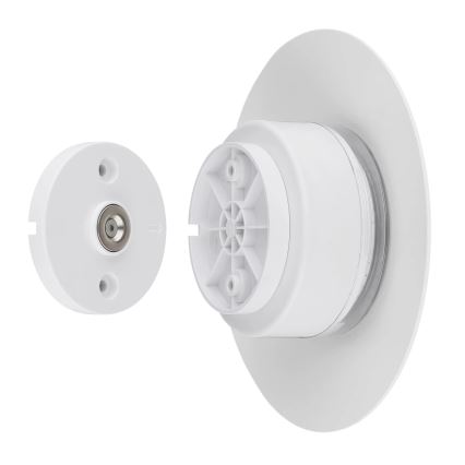 Globo - LED Екстериорна акумулаторна сензорна настолна лампа LED/3W/3,7V 1800/2700/3000K IP44 1800 mAh бял