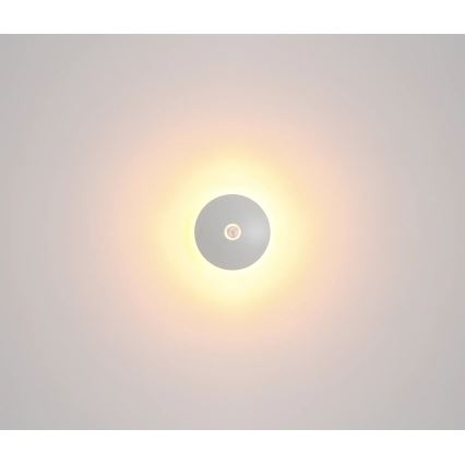 Globo - LED Екстериорна акумулаторна сензорна настолна лампа LED/3W/3,7V 1800/2700/3000K IP44 1800 mAh бял