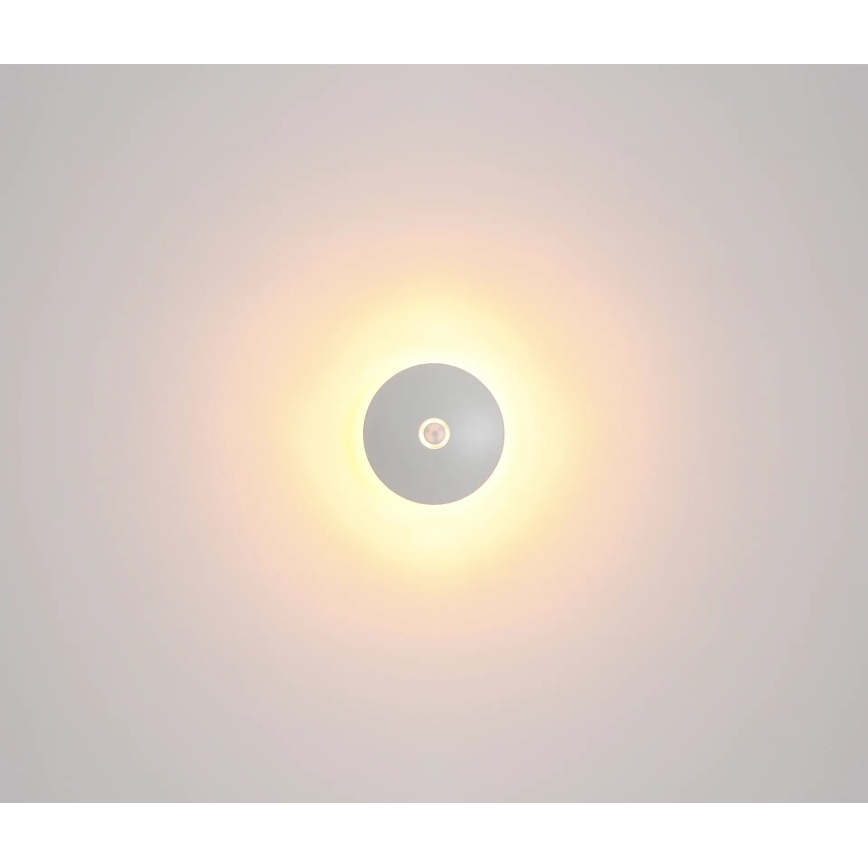 Globo - LED Екстериорна акумулаторна сензорна настолна лампа LED/3W/3,7V 1800/2700/3000K IP44 1800 mAh бял