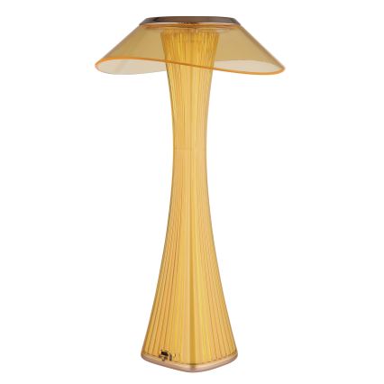 Globo - LED димируема акумулаторна настолна лампа LED/2,5W/3,7V 1200 mAh 2700/4500/6500K златна