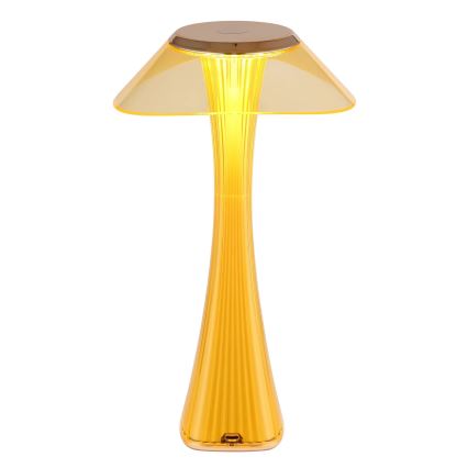 Globo - LED димируема акумулаторна настолна лампа LED/2,5W/3,7V 1200 mAh 2700/4500/6500K златна