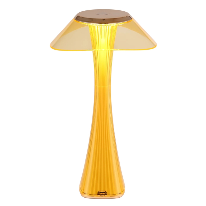 Globo - LED димируема акумулаторна настолна лампа LED/2,5W/3,7V 1200 mAh 2700/4500/6500K златна