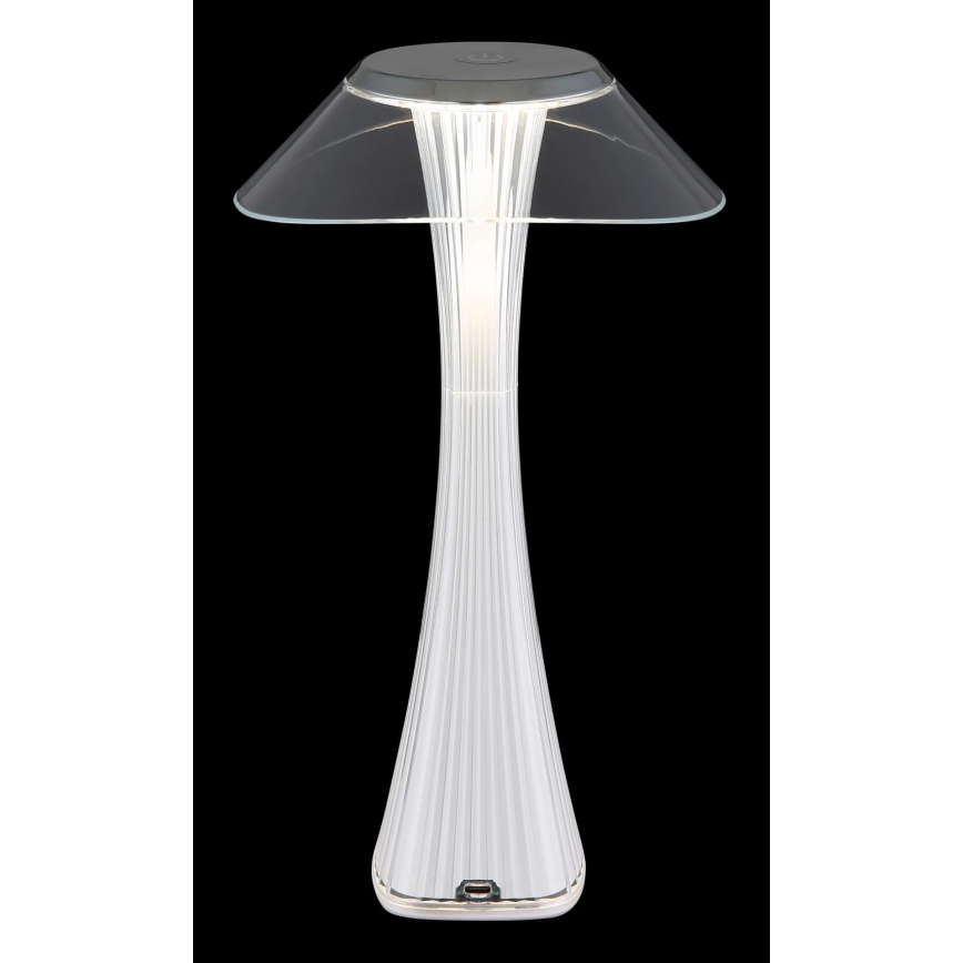 Globo - LED Димируема акумулаторна настолна лампа LED/2,5W/3,7V 1200mAh 2700K/4500K/6500K бял
