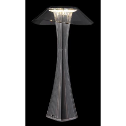 Globo - LED Димируема акумулаторна настолна лампа LED/2,5W/3,7V 1200mAh 2700K/4500K/6500K черен