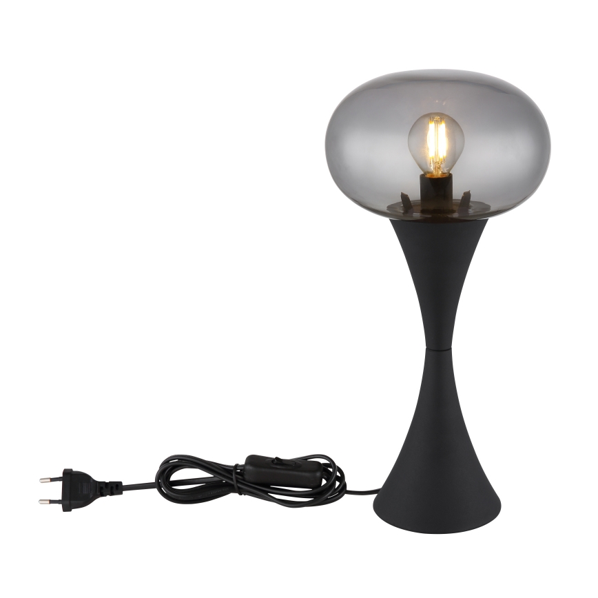 Globo - Настолна лампа 1xE14/25W/230V черен
