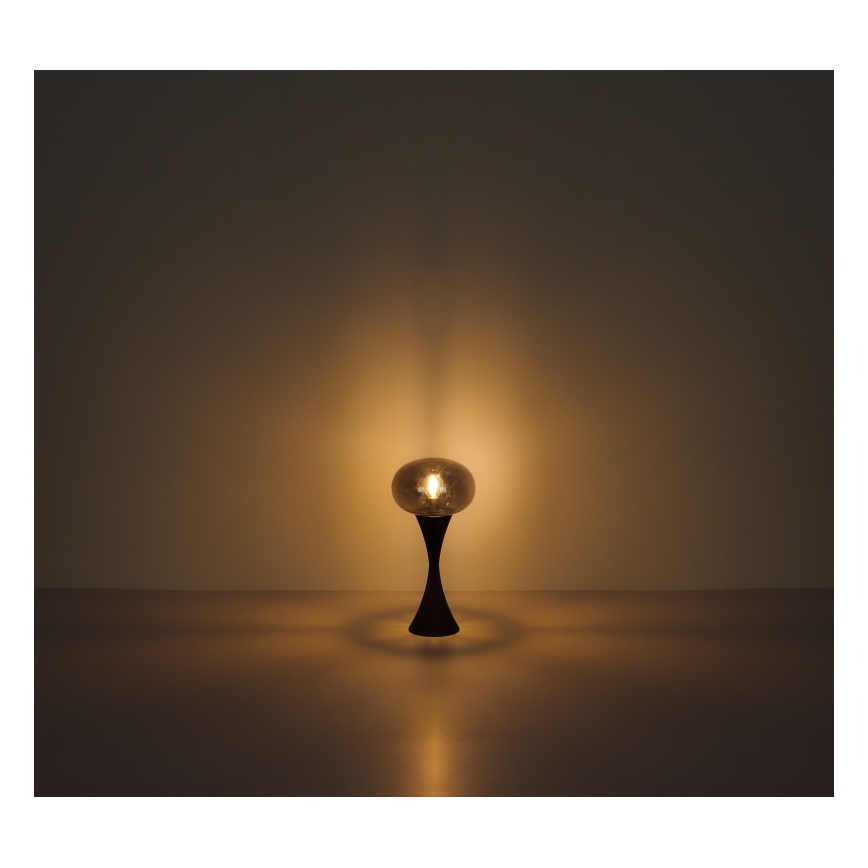 Globo - Настолна лампа 1xE14/25W/230V черен
