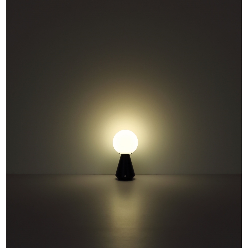 Globo - LED Димируема сензорна екстериорна настолна лампа LED/1,5W/5V 3000/4500/6500K 1800 mAh IP41 меден