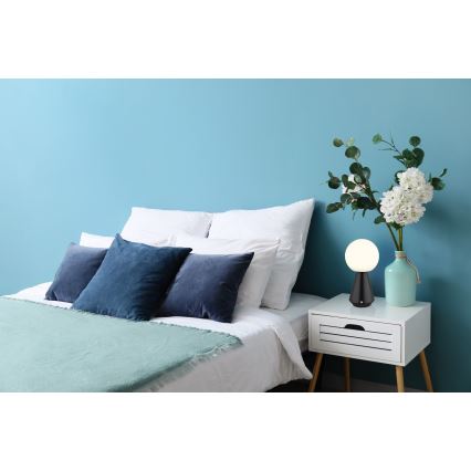 Globo - LED регулируема сензорна външна настолна лампа LED/1,5W/5V 3000/4500/6500K 1800 mAh IP41 черна