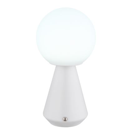 Globo - LED Димируема сензорна екстериорна настолна лампа LED/1,5W/5V 3000/4500/6500K 1800 mAh IP41 бял