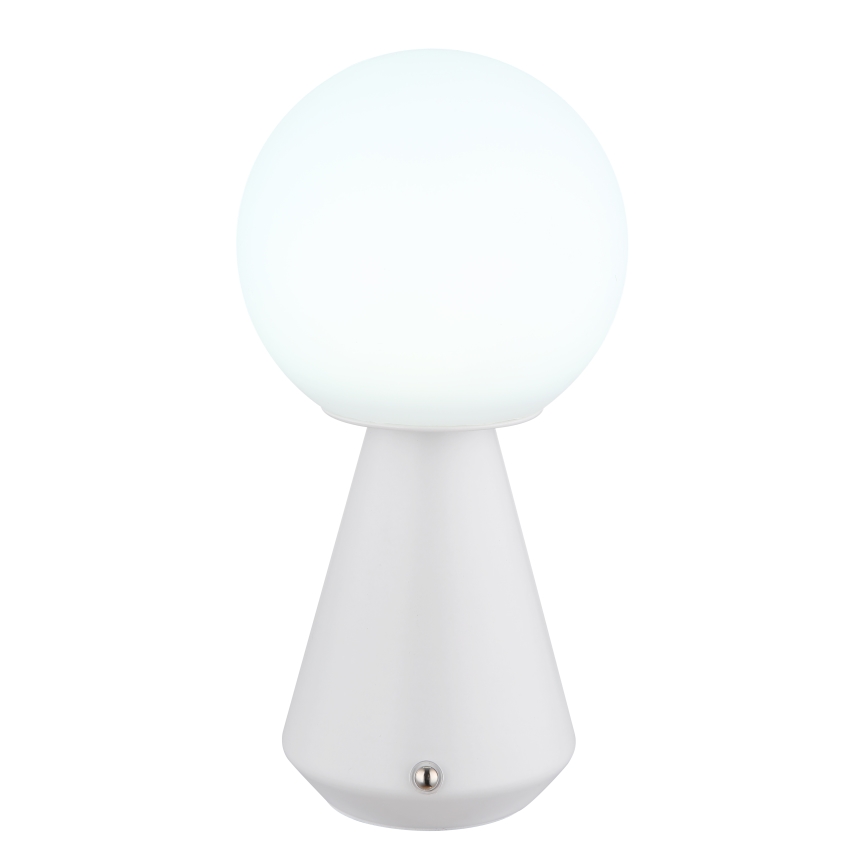Globo - LED Димируема сензорна екстериорна настолна лампа LED/1,5W/5V 3000/4500/6500K 1800 mAh IP41 бял