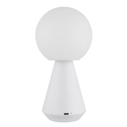 Globo - LED Димируема сензорна екстериорна настолна лампа LED/1,5W/5V 3000/4500/6500K 1800 mAh IP41 бял