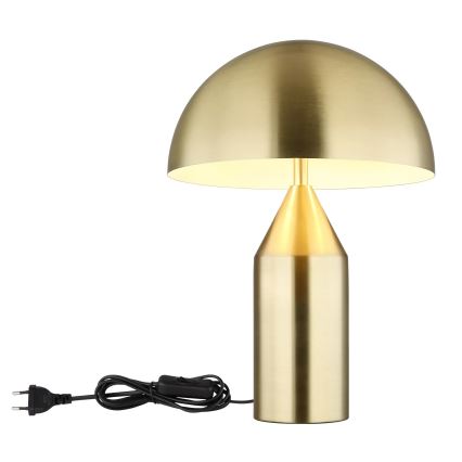 Globo - Настолна лампа 2xE27/40W/230V, месинг