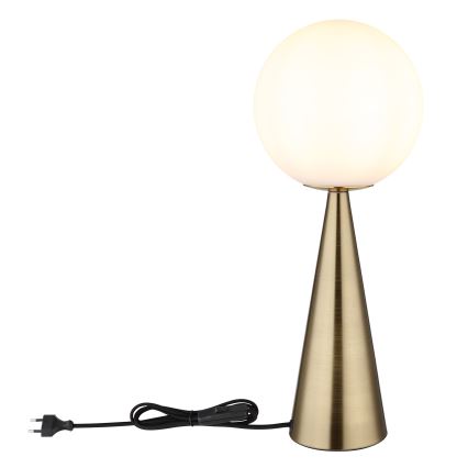 Globo - Настолна лампа 1xE27/40W/230V месинг