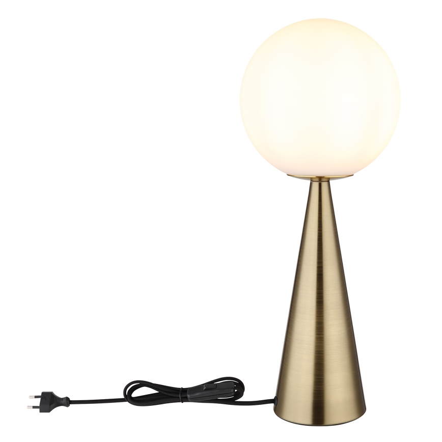 Globo - Настолна лампа 1xE27/40W/230V месинг