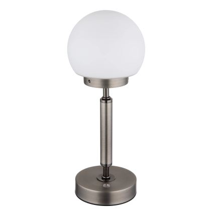 Globo - LED Димируема акумулаторна настолна сензорна лампа LED/2,5W/5V 1800mAh 2700/4000/6500K антрацит