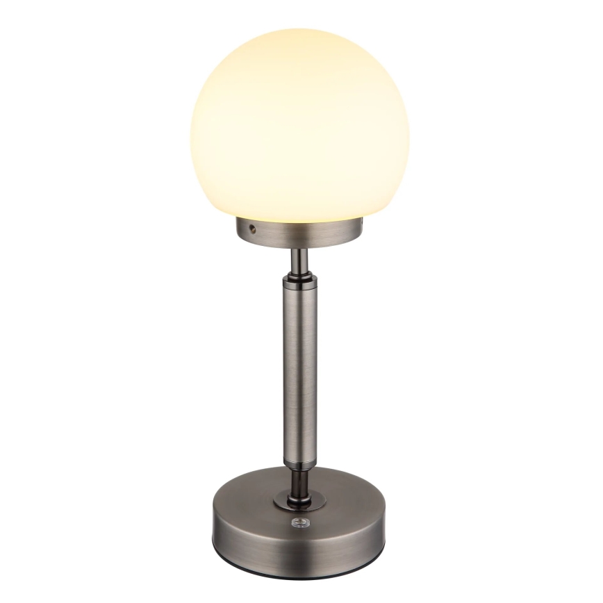 Globo - LED Димируема акумулаторна настолна сензорна лампа LED/2,5W/5V 1800mAh 2700/4000/6500K антрацит