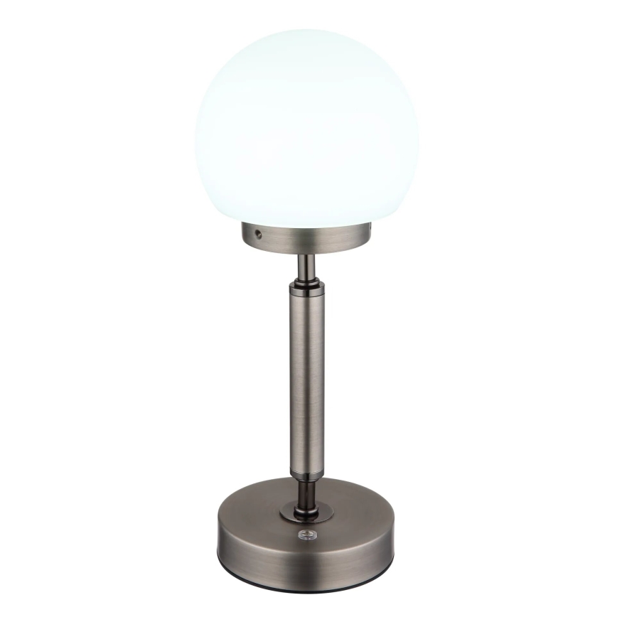 Globo - LED Димируема акумулаторна настолна сензорна лампа LED/2,5W/5V 1800mAh 2700/4000/6500K антрацит
