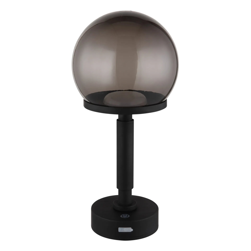 Globo - LED Димируема акумулаторна настолна сензорна лампа LED/2,5W/5V 1800mAh 2700/4000/6500K черен