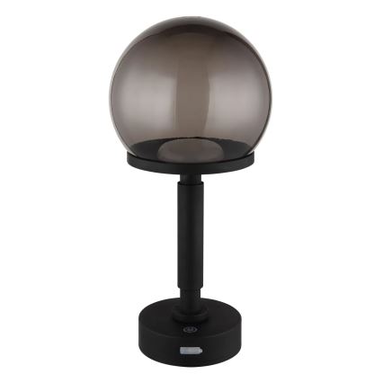 Globo - LED Димируема акумулаторна настолна сензорна лампа LED/2,5W/5V 1800mAh 2700/4000/6500K черен