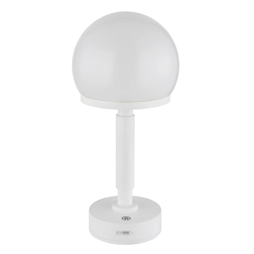Globo - LED Димируема акумулаторна настолна сензорна лампа LED/2,5W/5V 1800mAh 2800K бял