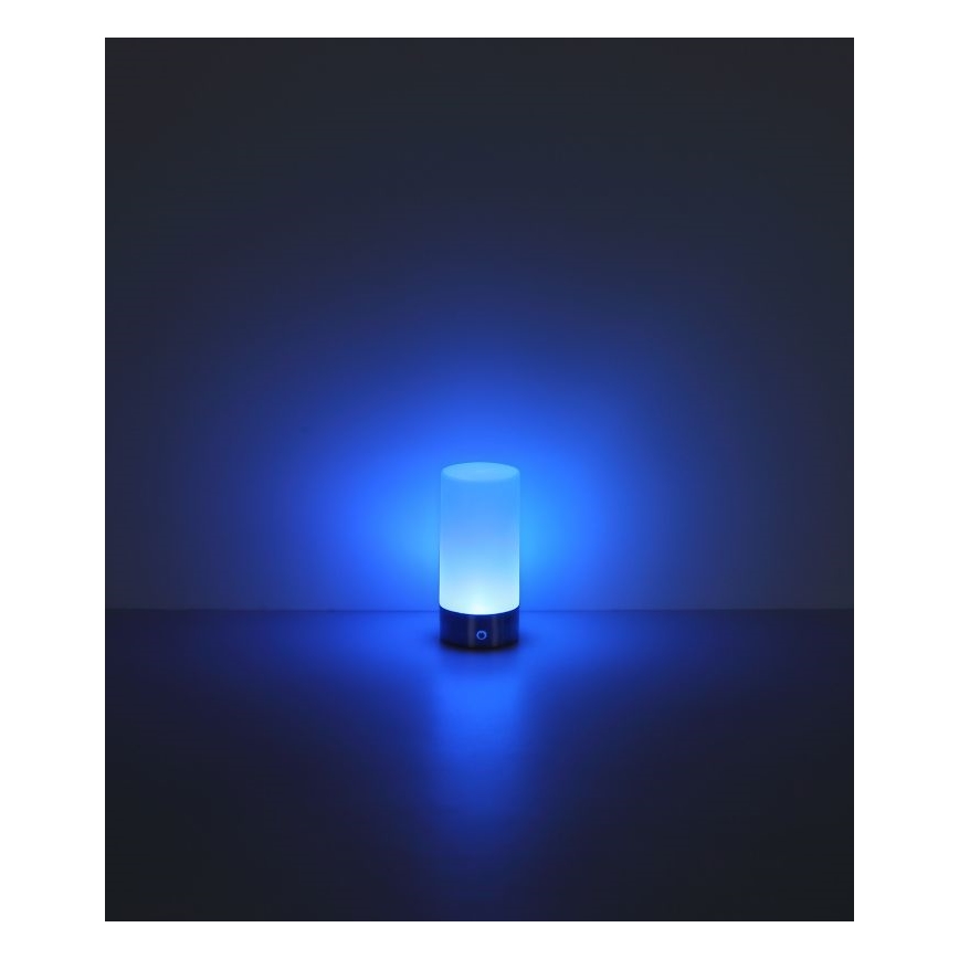 Globo - LED RGBW Димируема сензорна екстериорна настолна лампа LED/1,8W/5V 1500 mAh черен