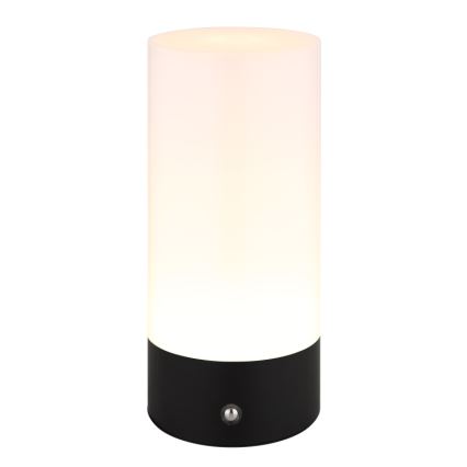 Globo - LED RGBW регулируема сензорна външна настолна лампа LED/1,8W/5V 1500 mAh черна