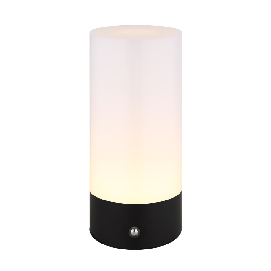 Globo - LED RGBW регулируема сензорна външна настолна лампа LED/1,8W/5V 1500 mAh черна